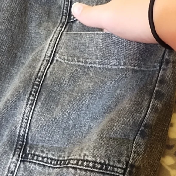 GAP Women's Charcoal Relaxed Jeans - Picture 3 of 6